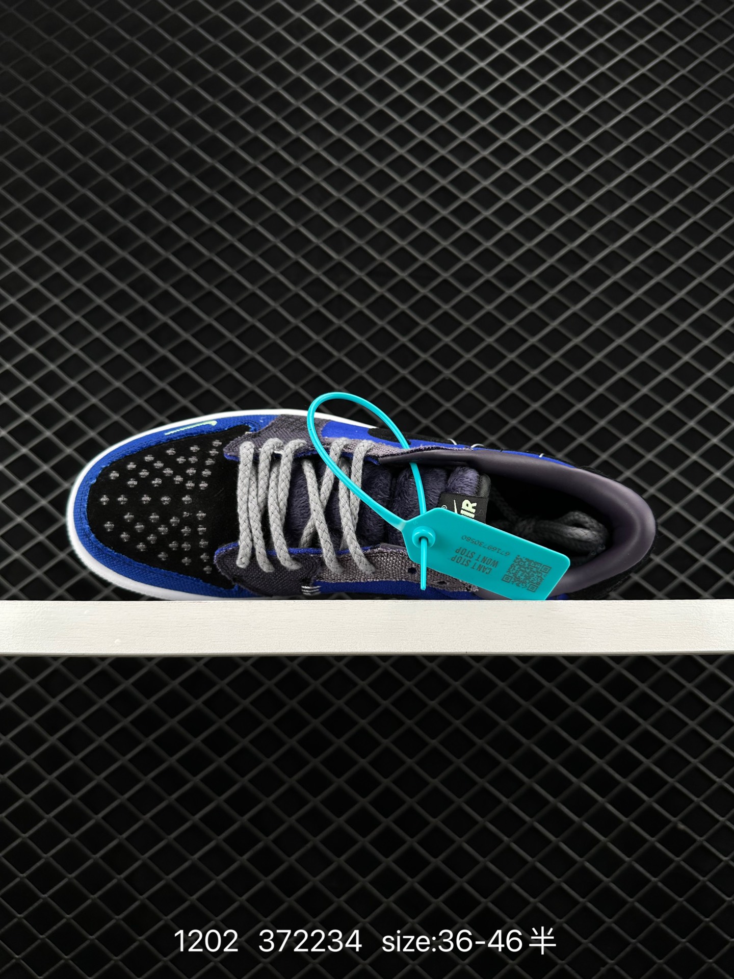 Louis Vuitton x Travis Scott x Nike Air Jordan 1 Low OG SP”Damier Azur/Brown/LV Monogram“